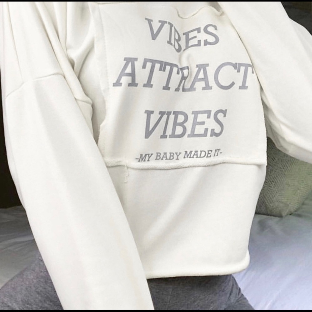 Reflective sweatshirt